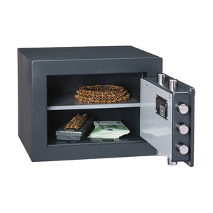 chubbsafes consul G0-15-KL kluis zijaanzicht open met inhoud