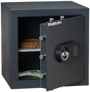 chubbsafes consul g1-40-el kluis deels open met inhoud