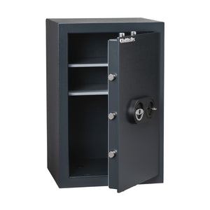 chubbsafes consul g1-65-kl kluis deels open zonder inhoud