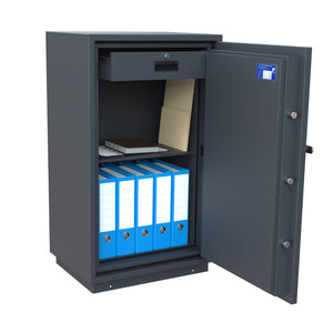 salvus torino 4 elo kluis zijaanzicht open met inhoud