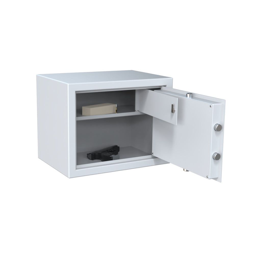 salvus salerno wapenkluis zijaanzicht open met inhoud