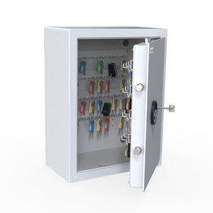 sistec sk sleutelkluis 68 zijaanzicht deels op met inhoud