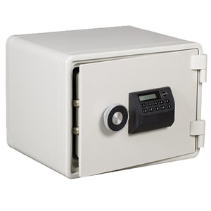 Sunsafe electronic EM 015 kluis deels open vooraanzicht